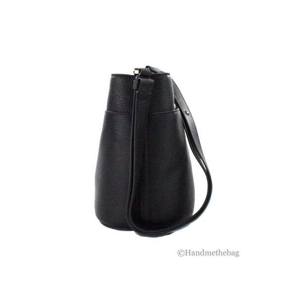NEW Kate Spade Leila Small Black Bucket Shoulder Crossbody Bag Handbag Purse - Picture 7 of 9